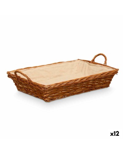 Cesta Multiusos Kipit HX30675 Poliéster Mimbre Tela 50 % algodón 63 x 16 x 41 cm