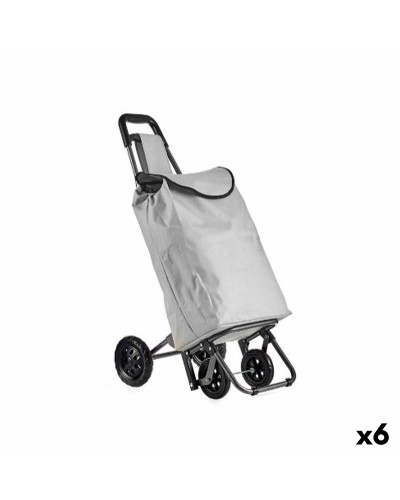 Kundvagn Kinvara WR3069-1 Svart Grå 30 L 22 x 98 x 38 cm (6 antal)