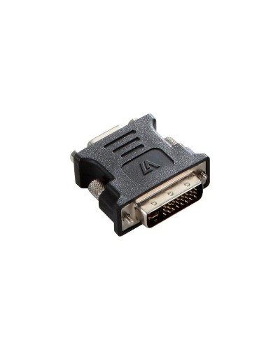 DVI-I till VGA Adapter V7 V7E2DVIIMVGAFADPTR2N Svart