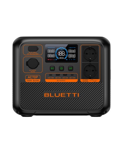 Bärbart kraftverk Bluetti P-AC70P-EU-GY-BL-010