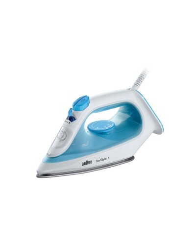 Droog/Stoom Reis-strijkijzer Braun TexStyle 1 Wit 2000 W