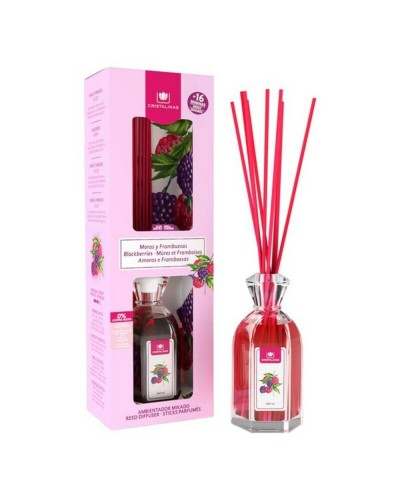 Difusor de Fragancias Mikado Cristalinas Mora Frambuesa, 180 ml
