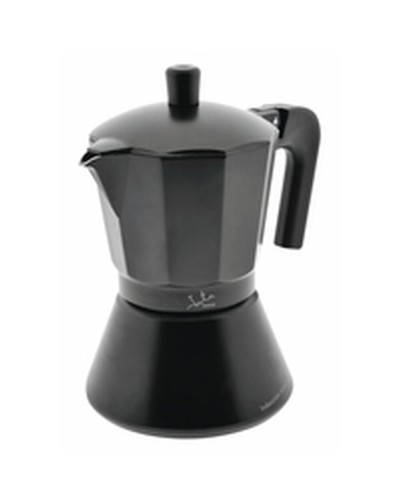JATA CFI6 : Cafetière Italienne Aluminium Noir 6 Tasses - 1 Litre
