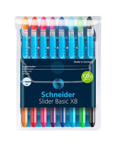 Pennset Schneider Slider Basic XB 8 Delar Multicolour