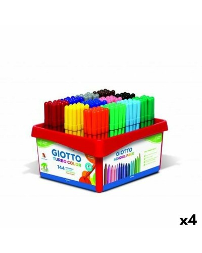 Tuschpennor Giotto Turbo Color Multicolour (4 antal)