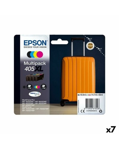 Epson Original Tintenpatrone Schwarz Cyan Magenta Gelb - Komplettes Set
