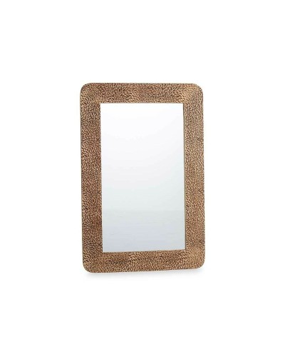 Wandspiegel Bruin Mangohout Lakens 90 x 60 x 2 cm