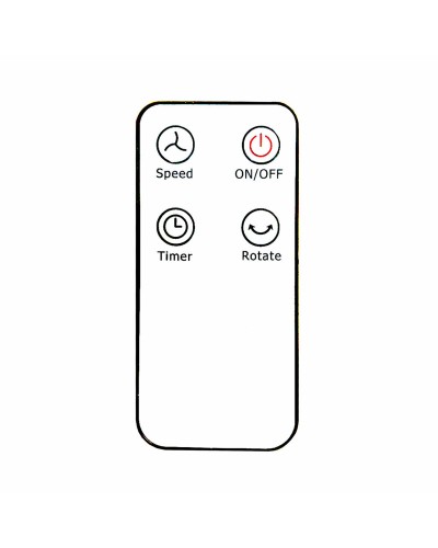 EDM Universal Remote Control for Fans (33529/33527), White Color
