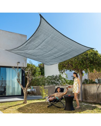 InnovaGoods Shazail Sonnensegel 2 x 3 m - Rechteckiger Sonnenschutz
