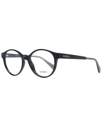 MAX&Co. MO5073: Women's Eyeglasses, Shiny Black Frame 50mm
