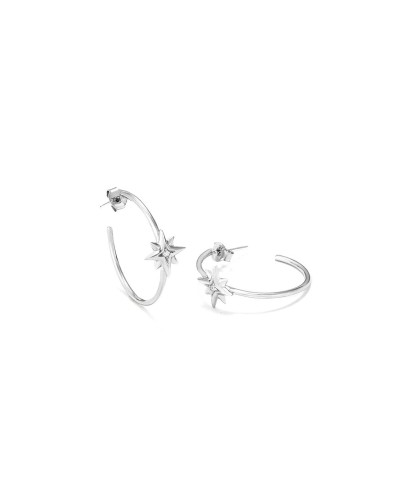 Radiant Orecchini Donna Acciaio Inox 3cm - Eleganti e Luminosi
