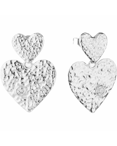 Radiant Women's Stainless Steel Earrings 2cm - Elegant and Luminous
