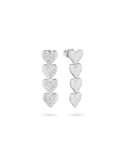 Radiantes Pendientes de Mujer Acero Inoxidable RY000104 - 4cm Elegantes
