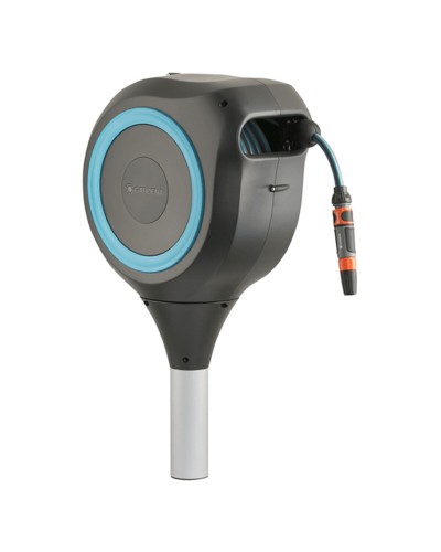 Gardena RollUp M Automatico: Avvolgitubo da 20 m per Irrigazione Terreno