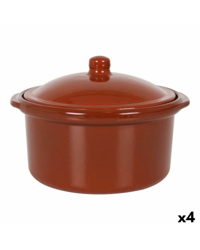 Gryta med lock Azofra Azofra (4 antal) (Ø 20 cm)