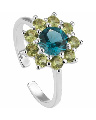Radiant Bague Femme RY000113 Argent 925 Zirconiums - Bijou Élégant
