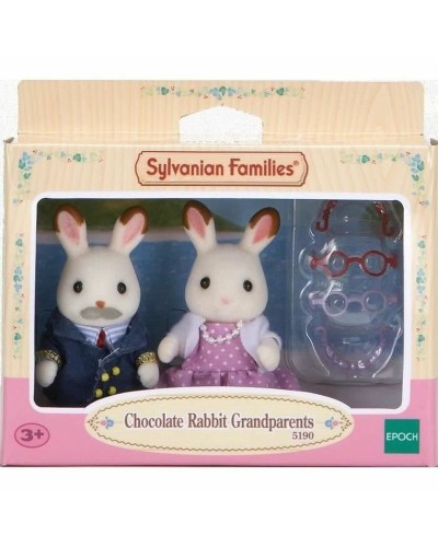 Figura de Acción Sylvanian Families 5190 Grandparents Rabbit Chocolate