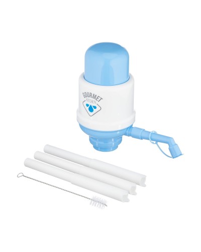 Gourmet Kitchen Water Dispenser, Blue/White Polypropylene, Manual
