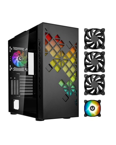 ATX semi-tornikotelo BitFenix Musta