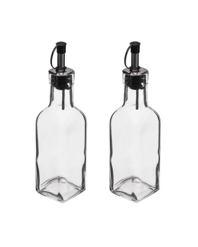 Secret de Gourmet Set Assaisonnement : Huilier et Vinaigrier de 160 ml
