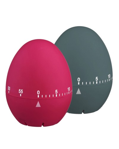Minuteur de Cuisine Colors Colors Oeufs en Caoutchouc, 7,5 cm
