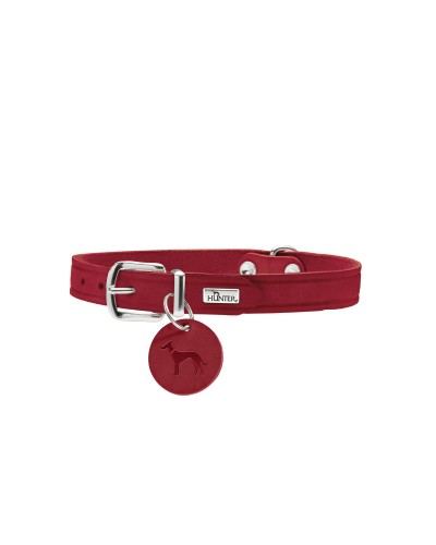 Hondenhalsband Hunter Aalborg Rood XS 24-29 cm