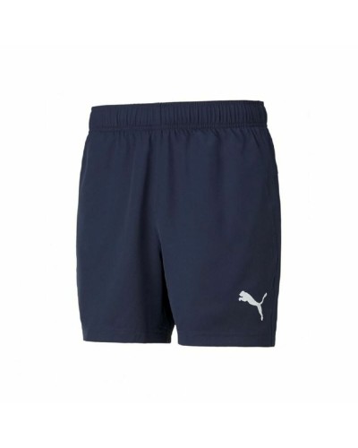 Broeken voor Volwassenen Puma Active Woven M Donkerblauw