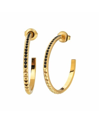 Police Ohrringe Damen Edelstahl 3cm - Elegant und modisch
