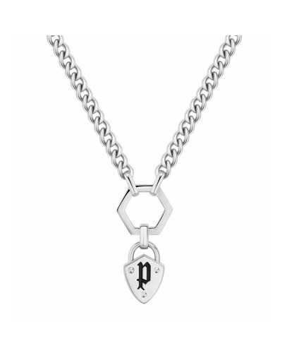 Police Collana Donna Acciaio Inox PEJLN2009942 - 50cm, Gioiello Moda
