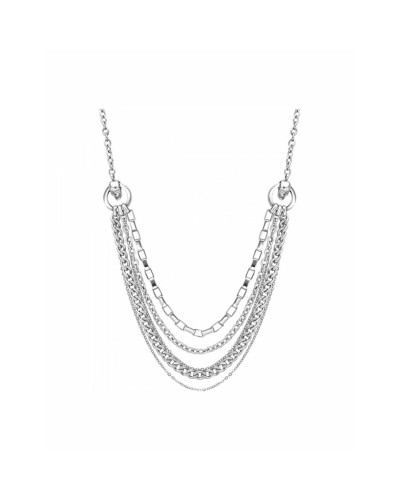 Police Damen Halskette PEJLN2010011 Edelstahl Silber 50cm - Elegant
