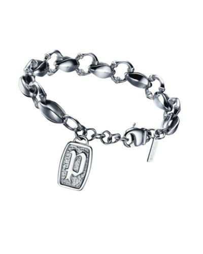 Police Bracelet Femme PJ20907BSS.01 Acier Inoxydable Argent 19 cm
