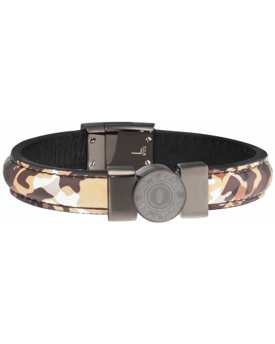 Armband Heren Police PJ25556BLU.02-L Leer 21 cm