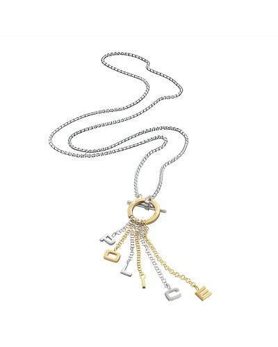 Police Halskette Damen PJ25596PSSG.04 - Silber, 50cm - Elegant
