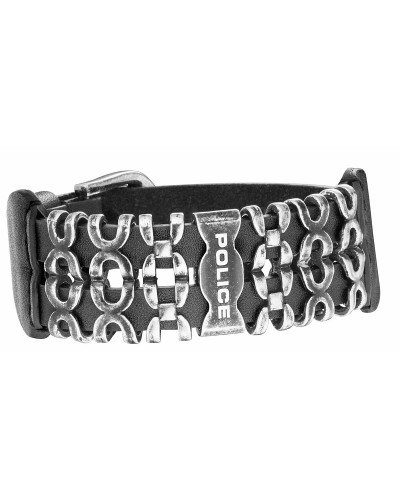 Herrarmband Police PJ26145BLE.03 Läder 19 - 22 cm