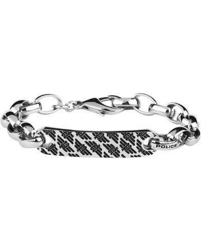 Men's Bracelet Police PJ26355BSS.01-L Stainless Steel 21cm
