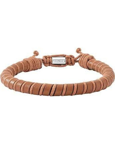 Armband Heren Police PJ26486BLC.03 Leer 19 cm