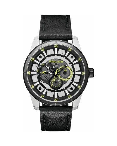 Police Shadow PL15410JSTB.04 Herrenuhr - 48mm Edelstahl Schwarz
