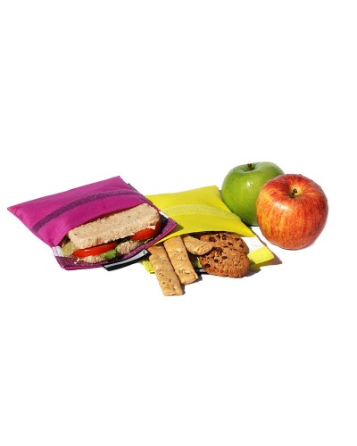 Portamerenda Roll'eat Snack'n'go: Pratico e Compatto per Snack, 16 x 16 cm