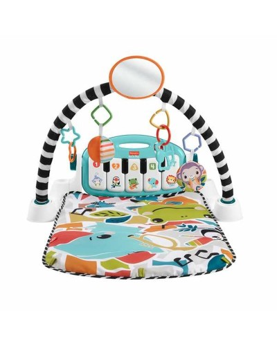 Fisher-Price Tapis d'Éveil Piano et Hochet - Éducatif
