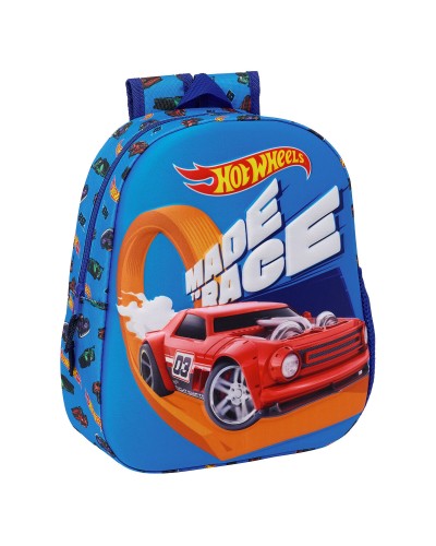 Monster High Kids 3D Backpack - Light Blue Navy Blue 27x33x10cm - School & Leisure
