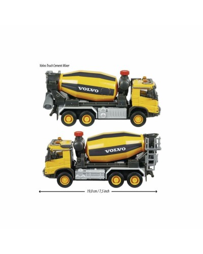 Majorette Camion Betoniera Giallo - Giocattolo Realistico per Bambini
