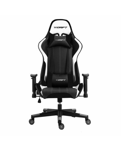 Silla Gaming Drift DRIFT Blanco - Diseño Ergonómico, Altura Ajustable

