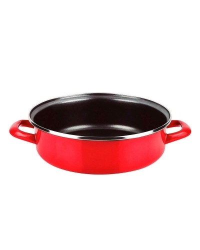 Porte à Gâteau Fagor Optimax Acier Émaillé Rouge, 24 cm
