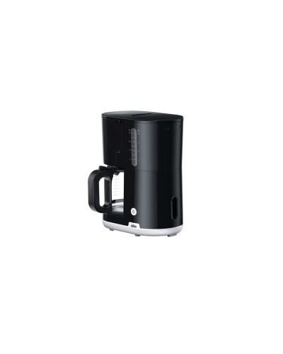 Braun KF1100BK Caffettiera Americana 1000W - 2.5L Nero/Bianco - Prepara il tuo caffè!
