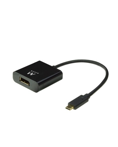 Ewent EW9825 USB Cable Black - 15cm Charging & Data Transfer
