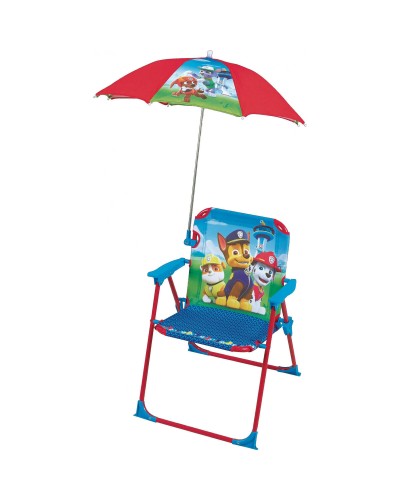 Fun House Strandstuhl Paw Patrol Blau - Faltbar und Tragbar
