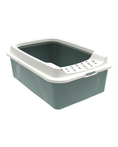 Kattlåda Rotho My Pet Bonnie Eco 56 x 17 x 40 cm Vit/Grön