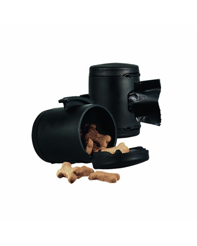 Hondetas Dispenser Flexi Multibox Grijs Plastic Snacks