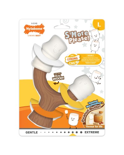 Dog toy Nylabone Brown Peanut butter L