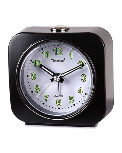 Asztali óra Timemark Svart Plast 9 x 9 x 4 cm